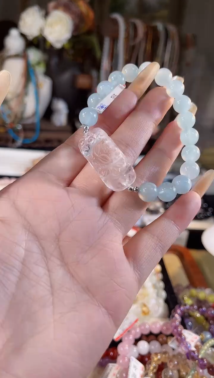 【闪购商品】海蓝宝石手链未镶嵌多样性发货其一