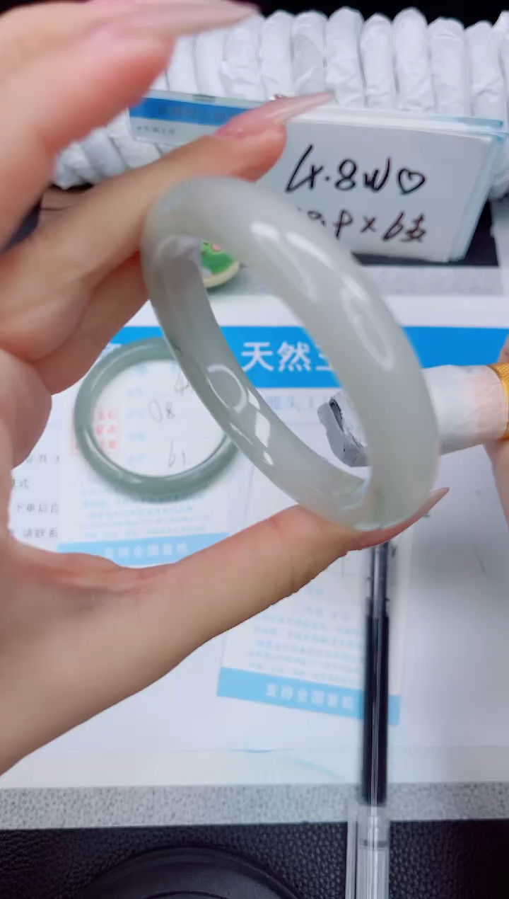 石英质玉手镯未镶嵌439-54.2