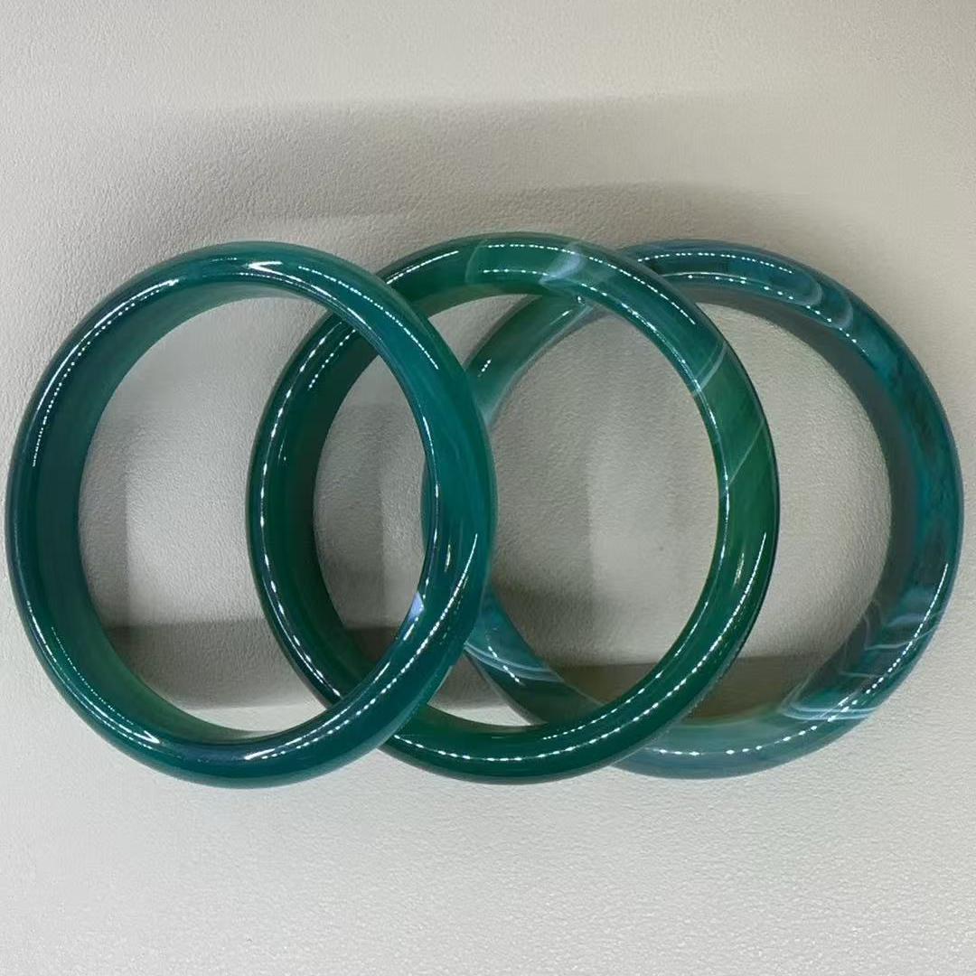 【冰清料】天然甘纹草高端手镯 多样性发 拍一发一