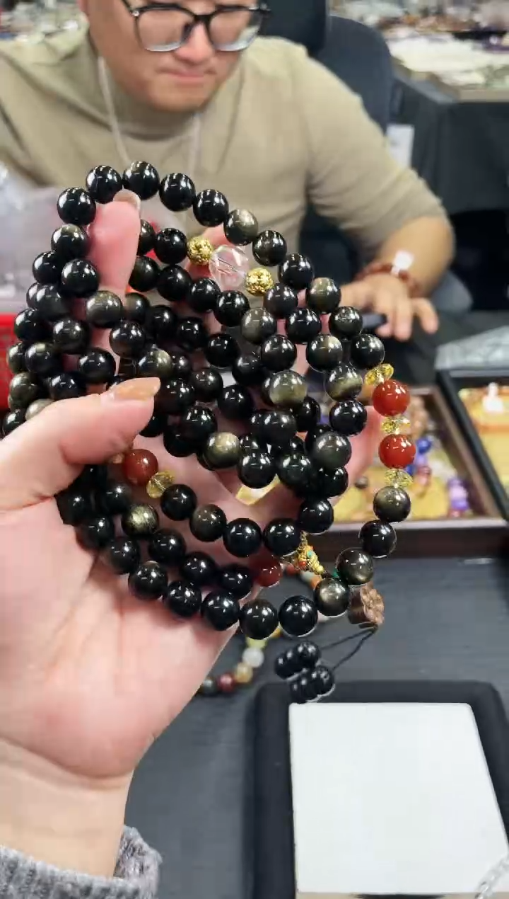 水晶摆件未镶嵌手串