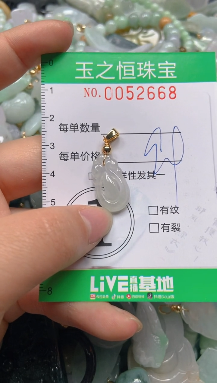 【闪购商品】翡翠颈饰未镶嵌闪购0052668