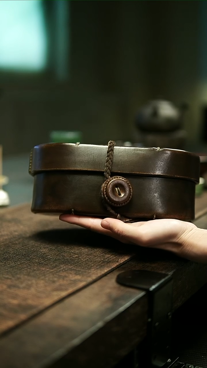 麦意大利牛皮茶盒111111111