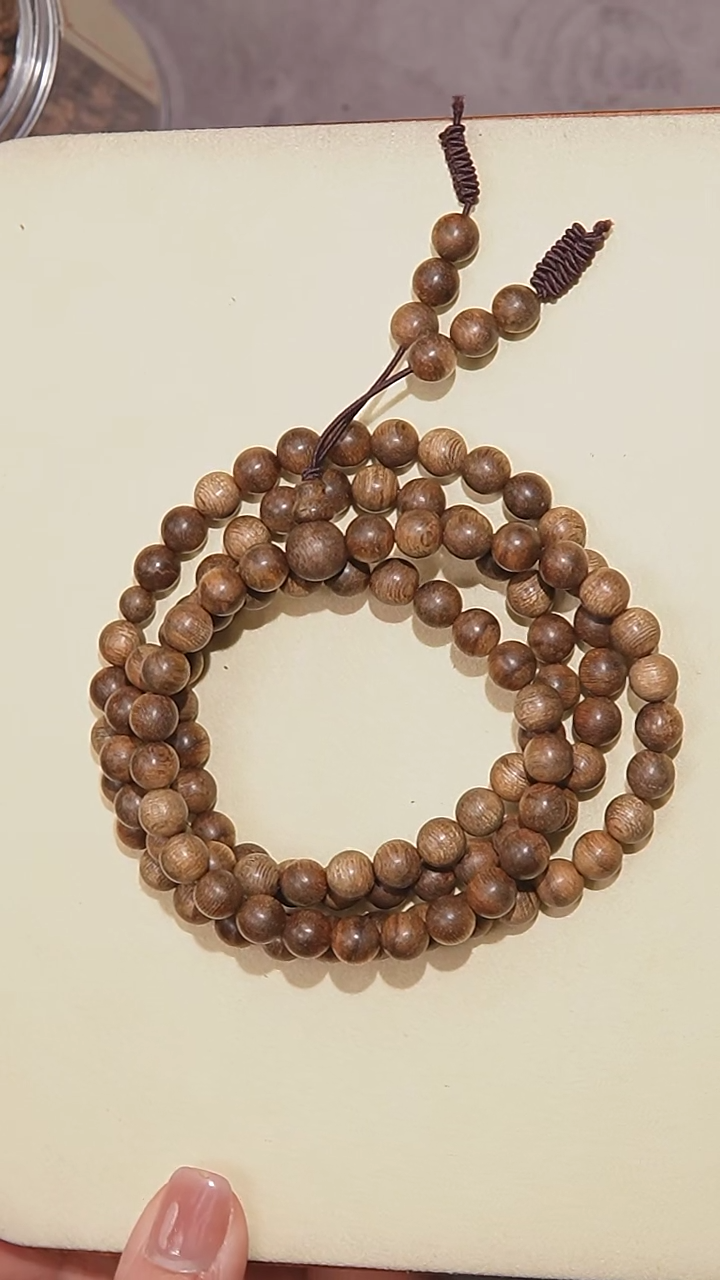 【闪购商品】沉香手串0.7缅甸密支那多圈108颗17.9克