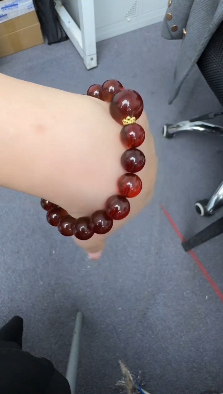 【闪购商品】琥珀手链未镶嵌（多样性发其一)