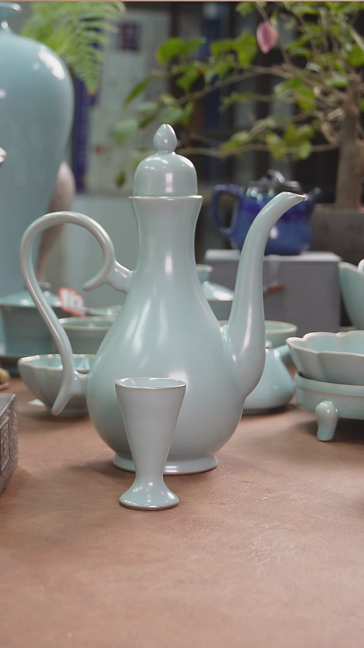 【闪购商品】汝州原产地汝瓷茶具