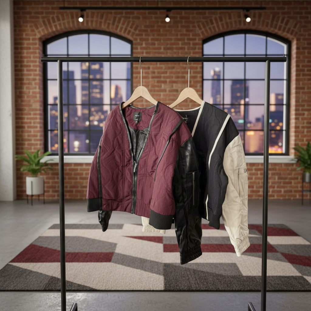 韩国LA拼色百搭冬季厚款短款棉服棉衣长54胸围114