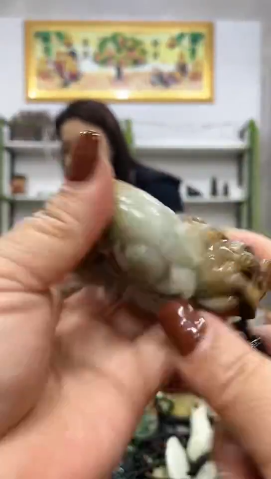 未镶嵌岫玉挂件 