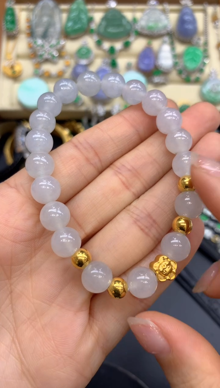 【闪购商品】翡翠手串未镶嵌313-中国好珍宝