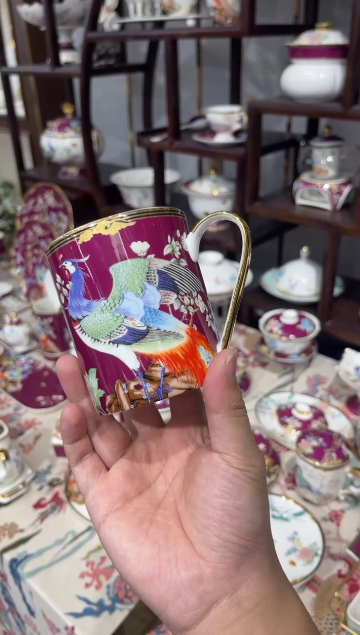 36%以上骨粉骨瓷口杯 