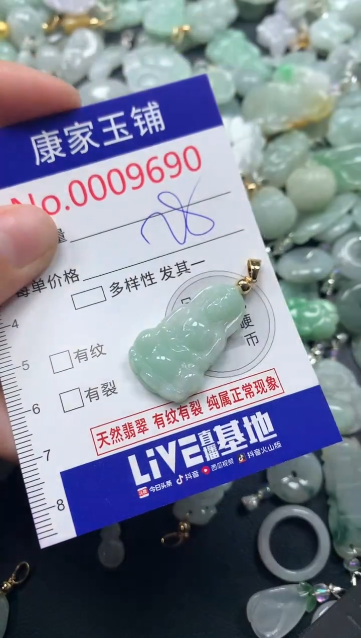 颈饰未镶嵌翡翠9690