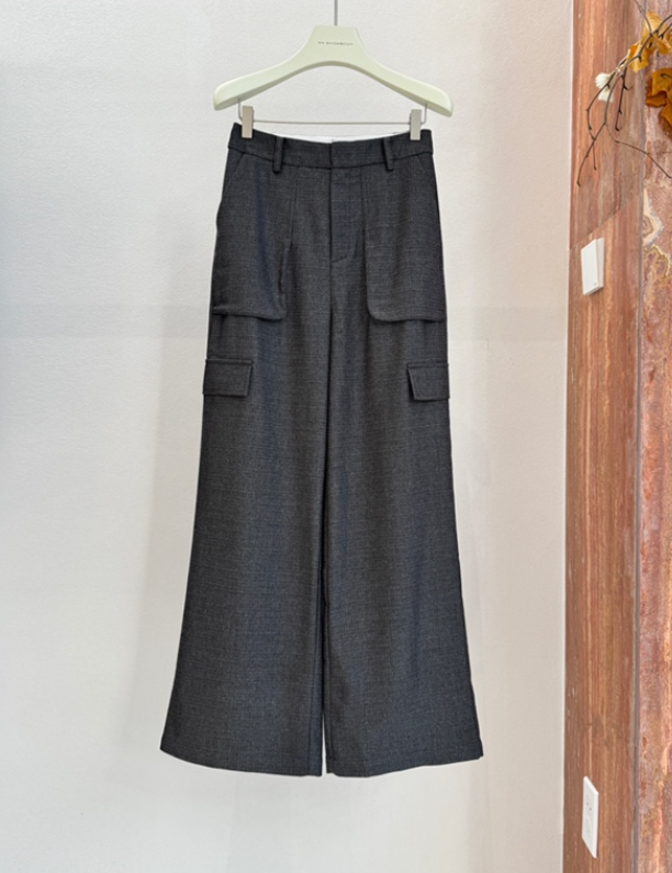 【ZHEN】CK830 2025经典休闲裤直筒显瘦小众设计师款