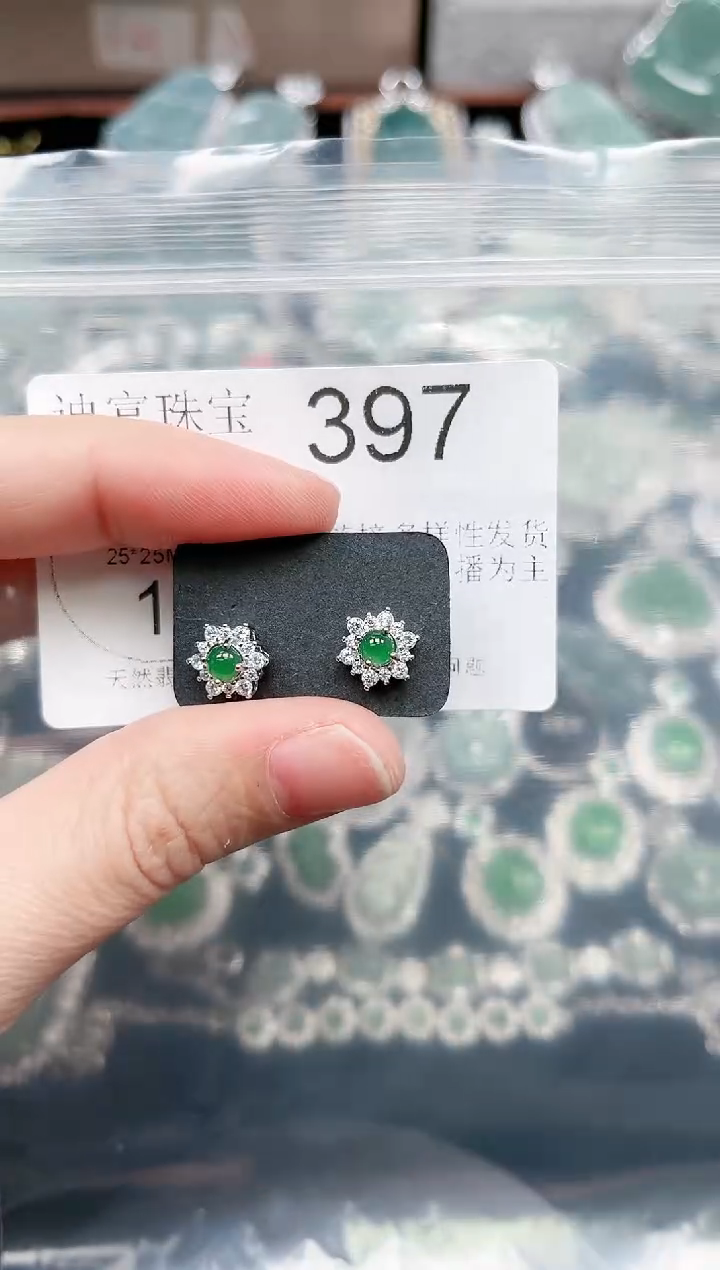 【闪购商品】翡翠颈饰未镶嵌赠皮绳397