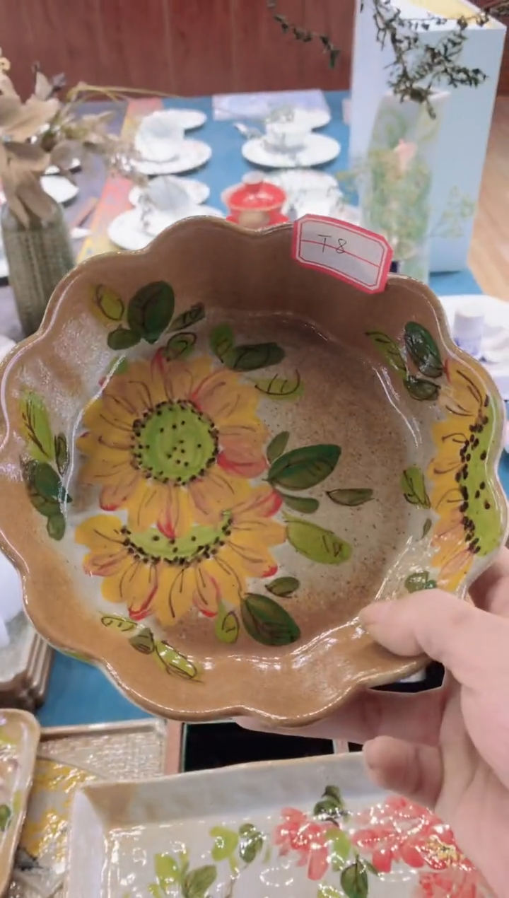 【闪购商品】手工手绘高温老陶泥T8