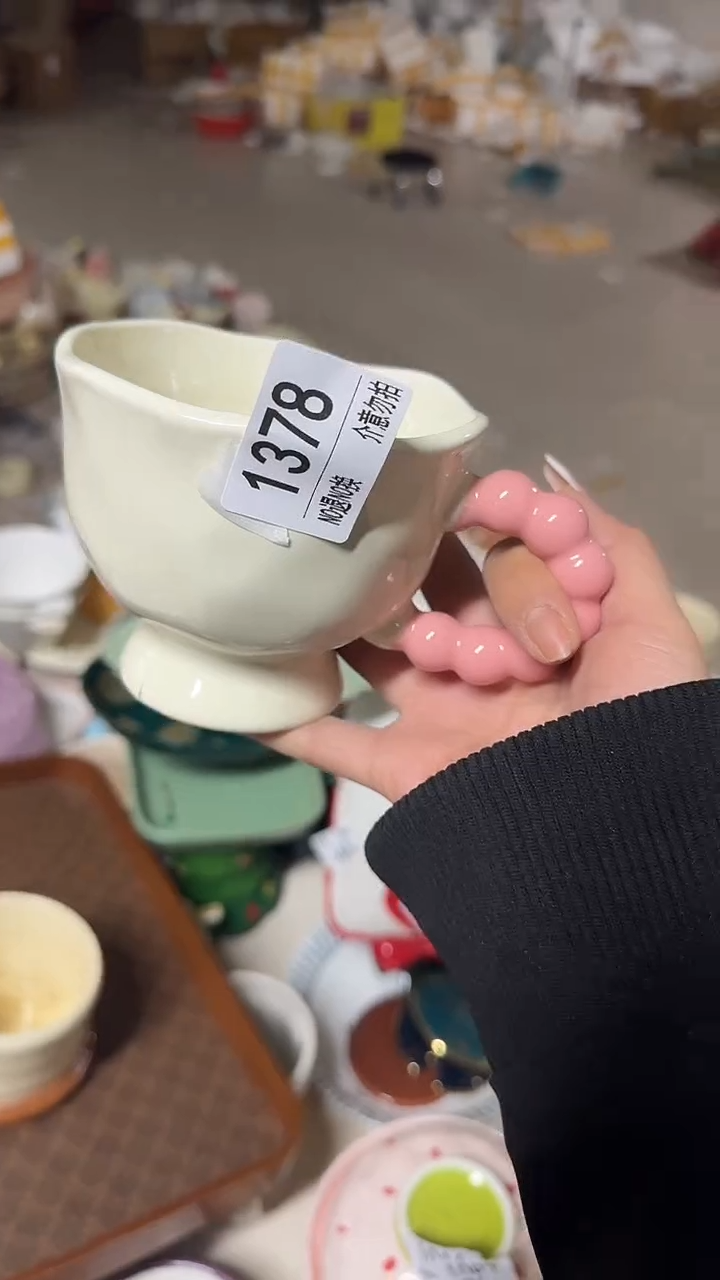 陶瓷手柄款微瑕四单包邮1378