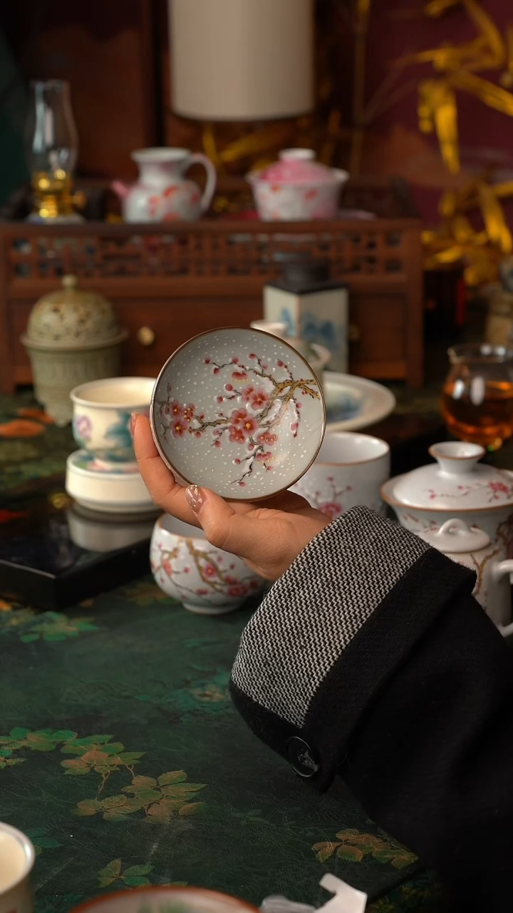 【闪购商品】初六好物分享@@傲雪红梅普洱杯