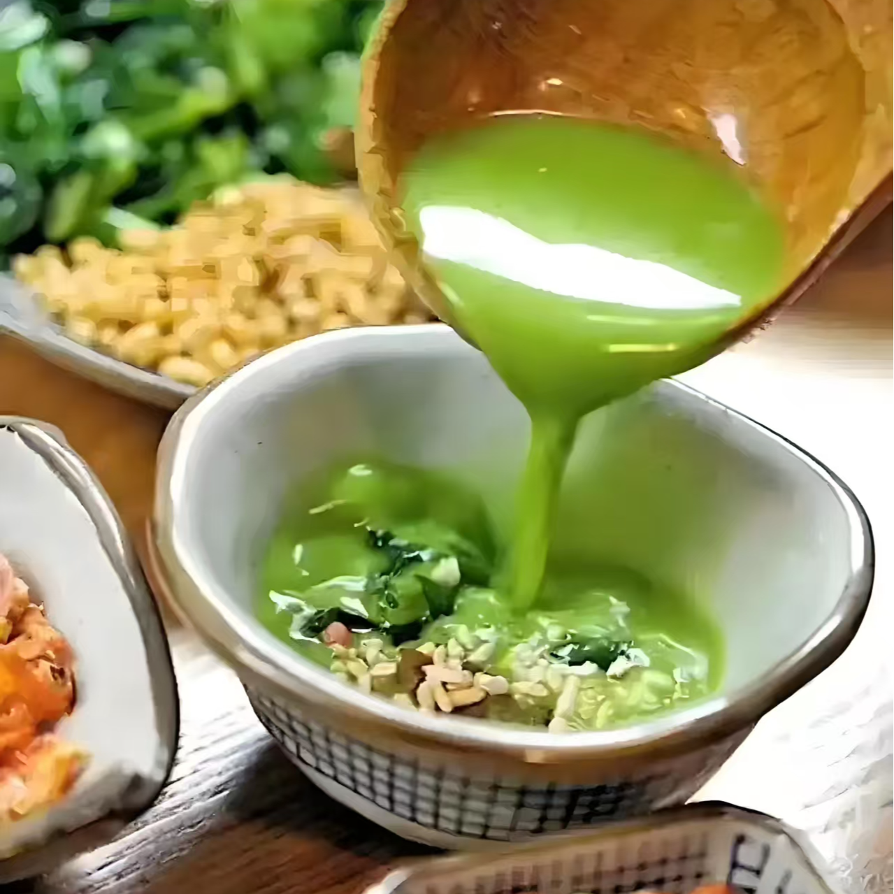 【油茶膏】甜甜力荐客家人喝的油茶