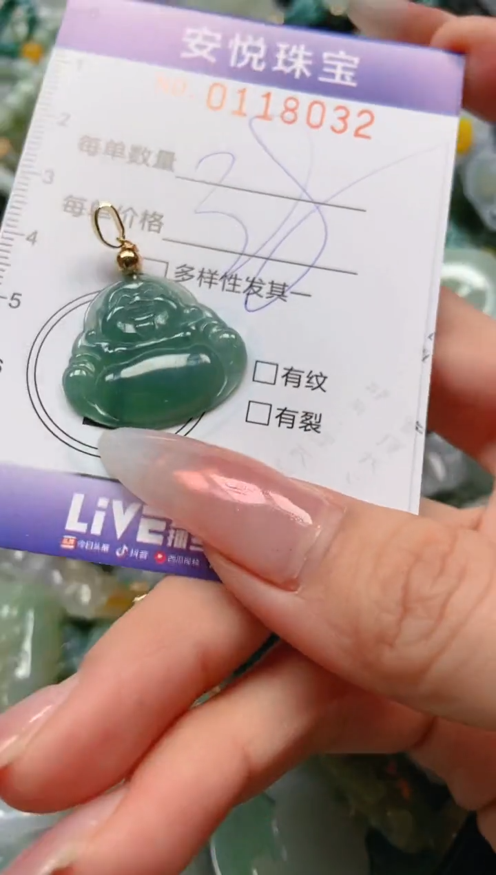 【闪购商品】翡翠颈饰未镶嵌闪购0118032