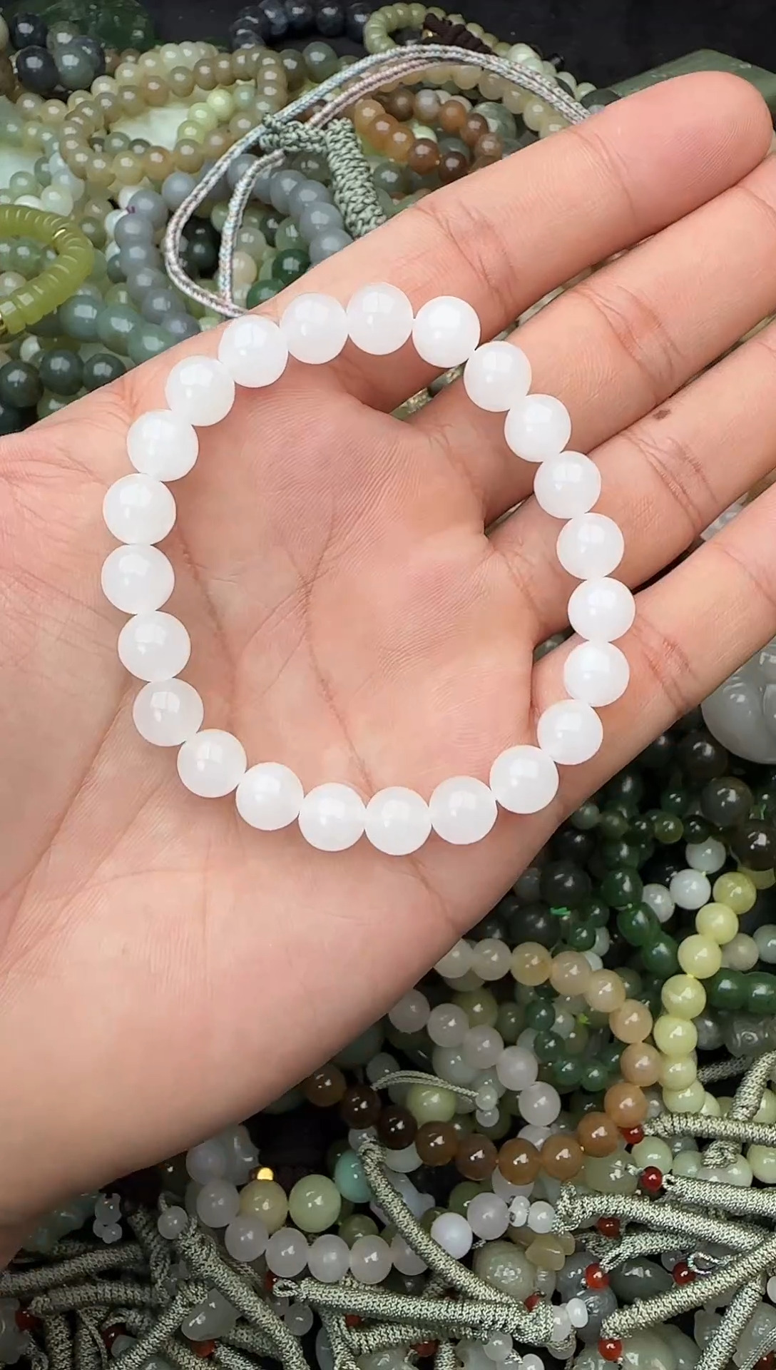 颈饰未镶嵌和田玉拍一发一