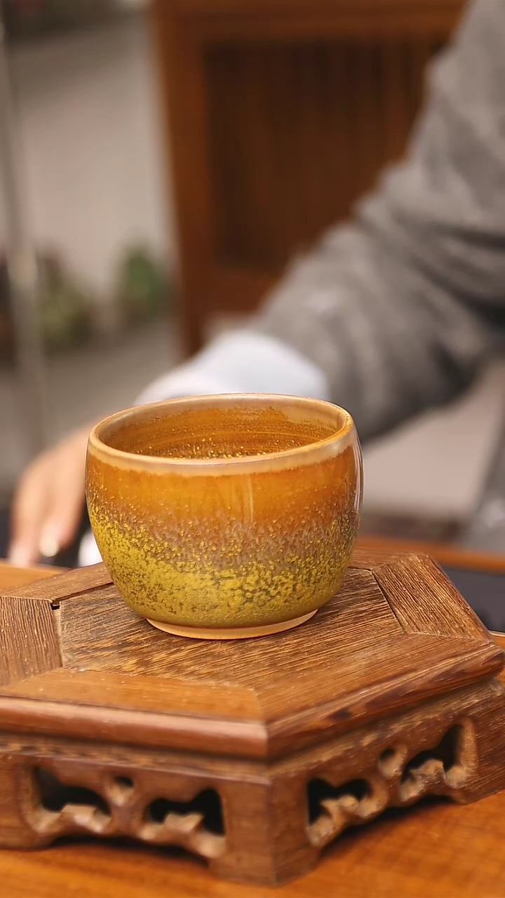 【闪购商品】瓷片钧尚源钧瓷主人杯