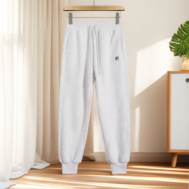 秋冬季新品！时尚简约加绒加厚休闲束脚卫裤F893