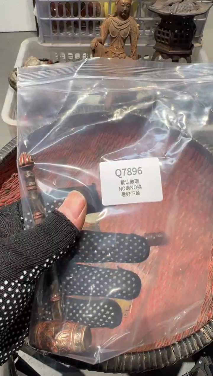 如*秒拍秒付瓷铜摆件