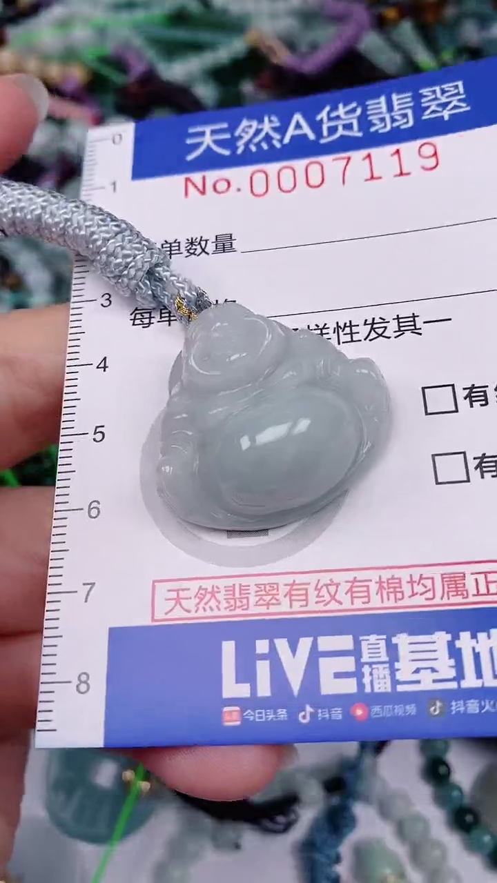 【闪购商品】翡翠颈饰未镶嵌00007119