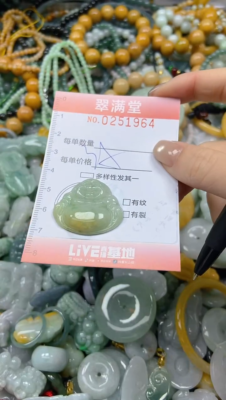 未镶嵌挂件翡翠闪购0251964