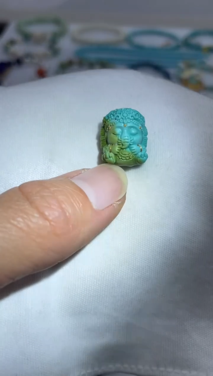 未镶嵌绿松石珠宝奇石66