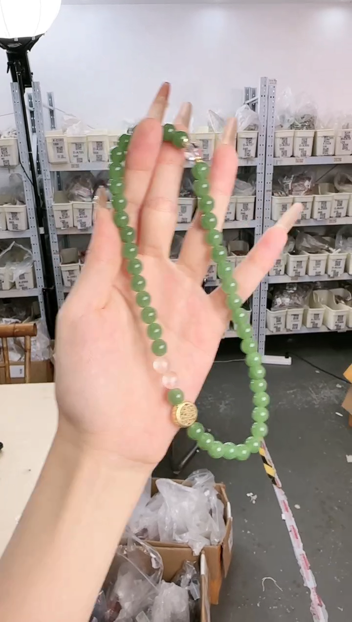 玛瑙/玉髓手链合金F30QYC3910008-043