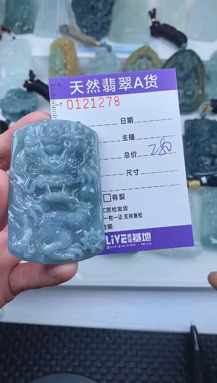 【闪购商品】翡翠颈饰未镶嵌        278