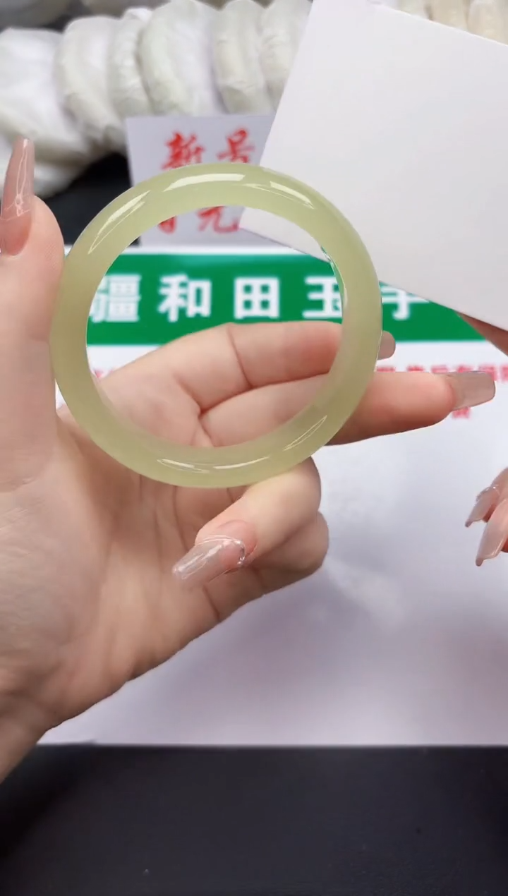 和田玉手镯未镶嵌30-5-59