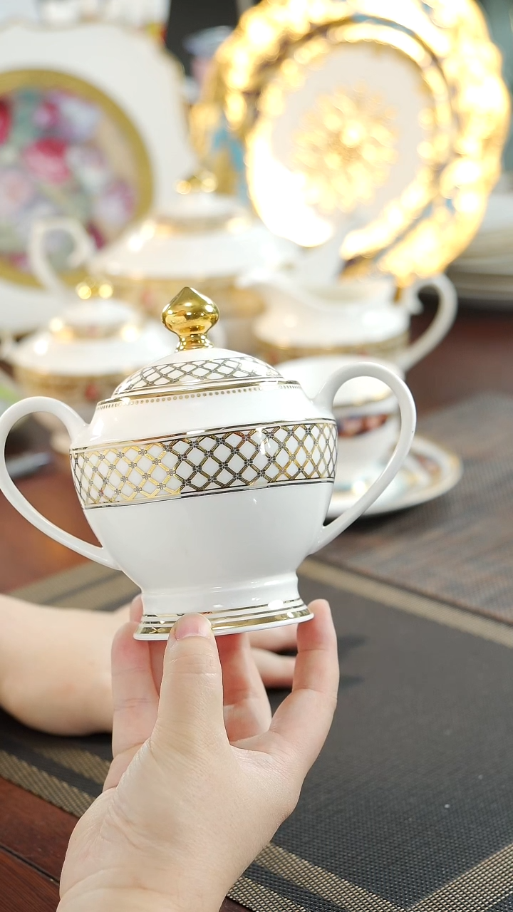 【闪购商品】瓷片糖缸 福利价福利价