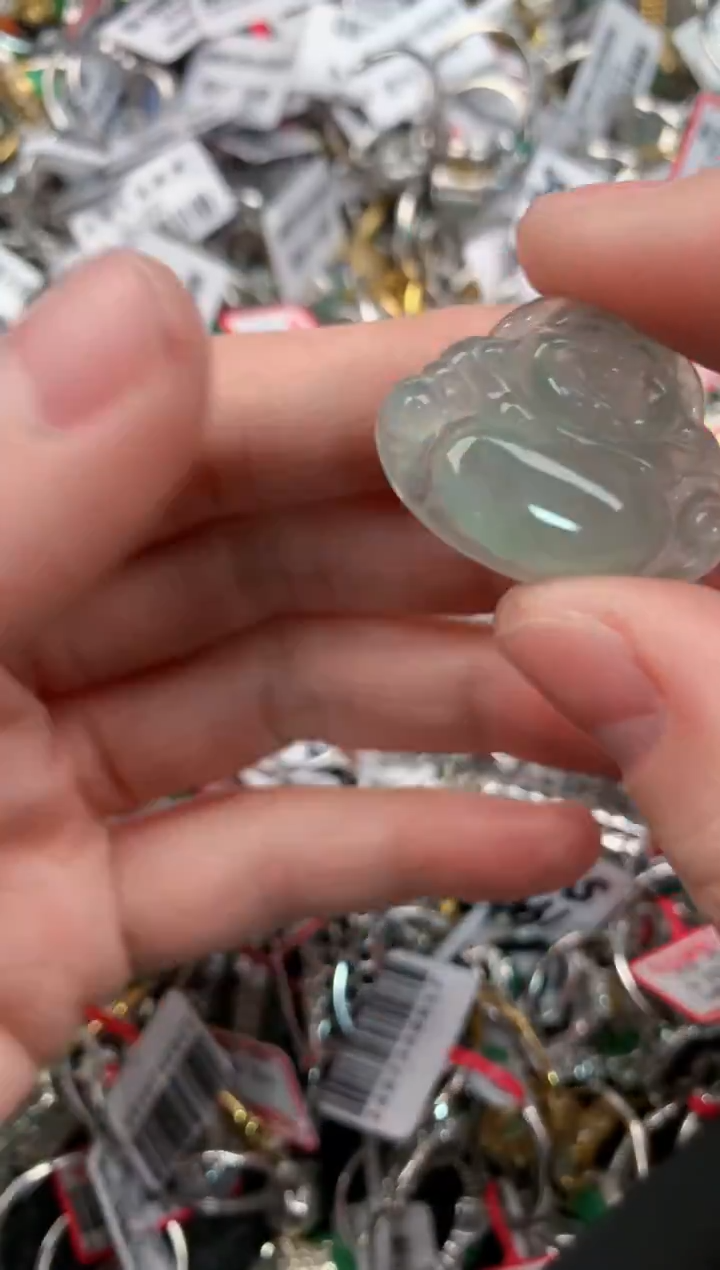 未镶嵌戒指翡翠55--4