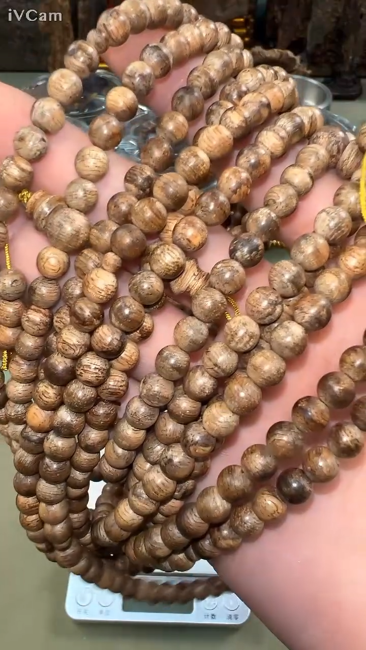 虎斑伽罗香皇6mm念珠多样性发其一