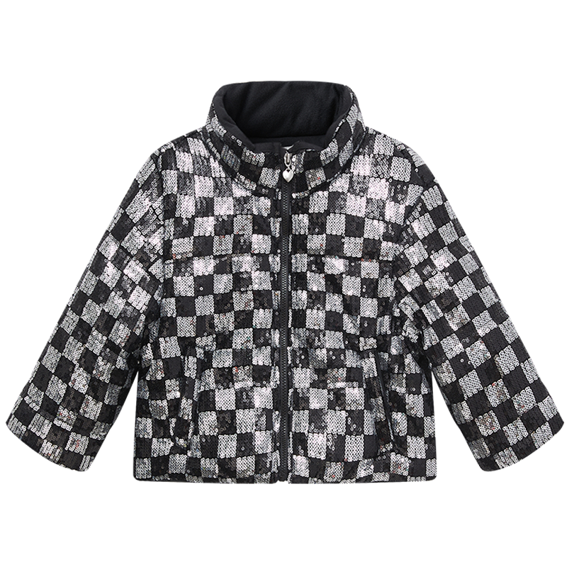 千鸟格时尚保暖宽松加厚冬季女士（只是链接直播间实物为准）