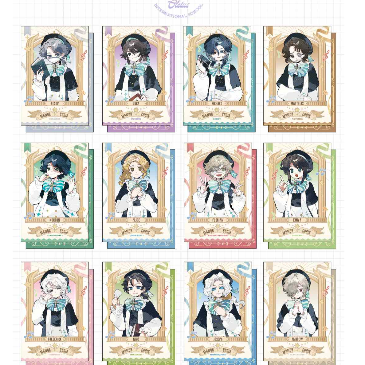 第五同人授权（盲盒代拆）企划拍立得系列