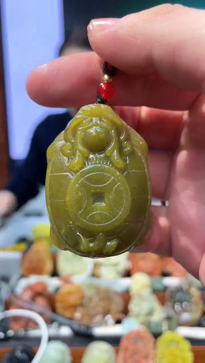 【闪购商品】岫玉吊坠未镶嵌·