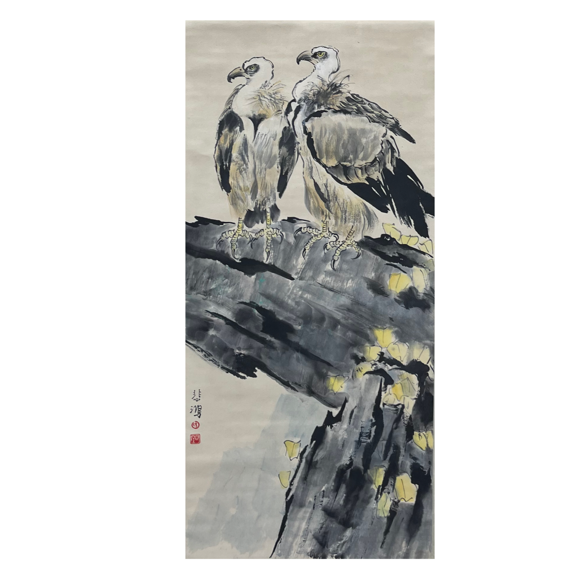 《双鹰图》W15-2009—44X56