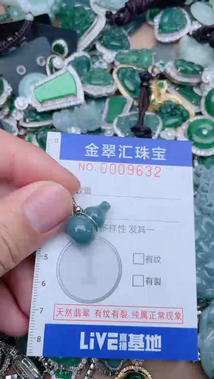 【闪购商品】翡翠颈饰未镶嵌9632.......1