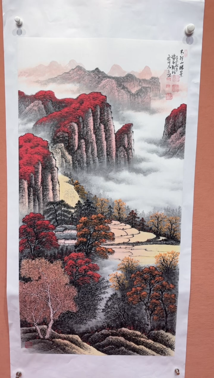 国画师立照老师国画作品