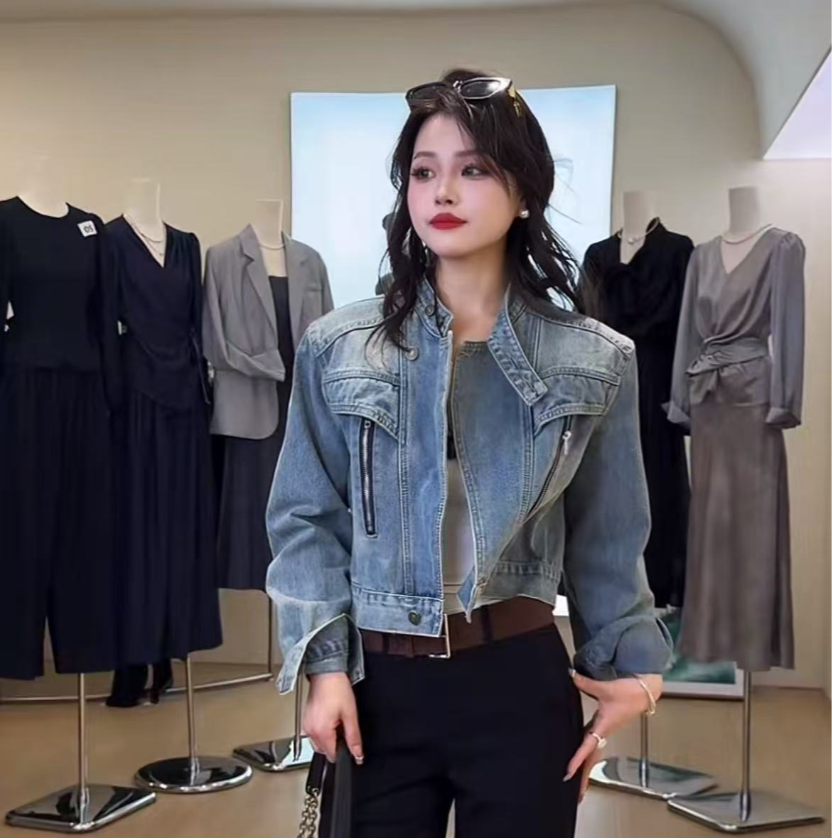 【天空之境】新品外套牛仔衣-5002