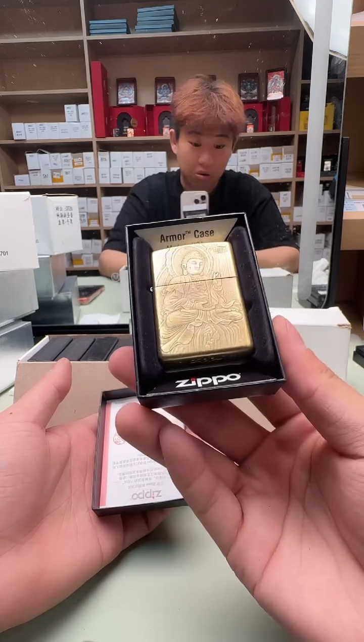 Zippo打火机168大日如来悟