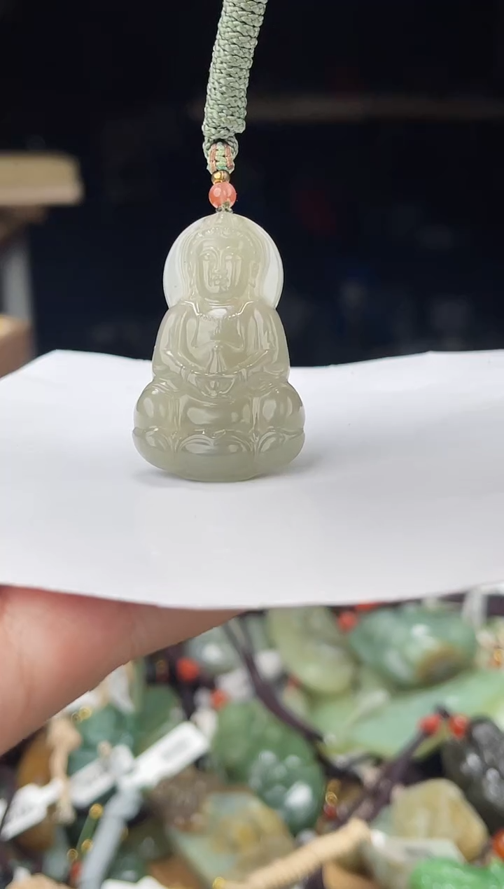 颈饰未镶嵌和田玉1