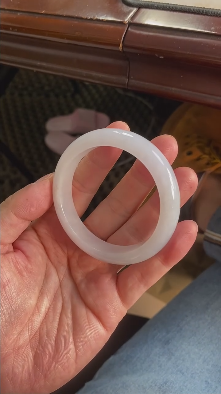 【闪购商品】定制翡翠未镶嵌12694号57圈