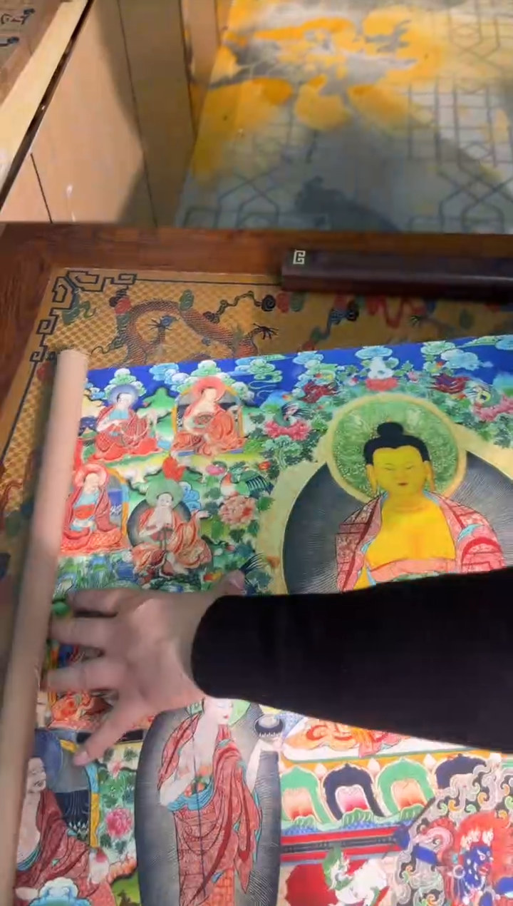 卷轴画卷轴画奥奥的唐卡