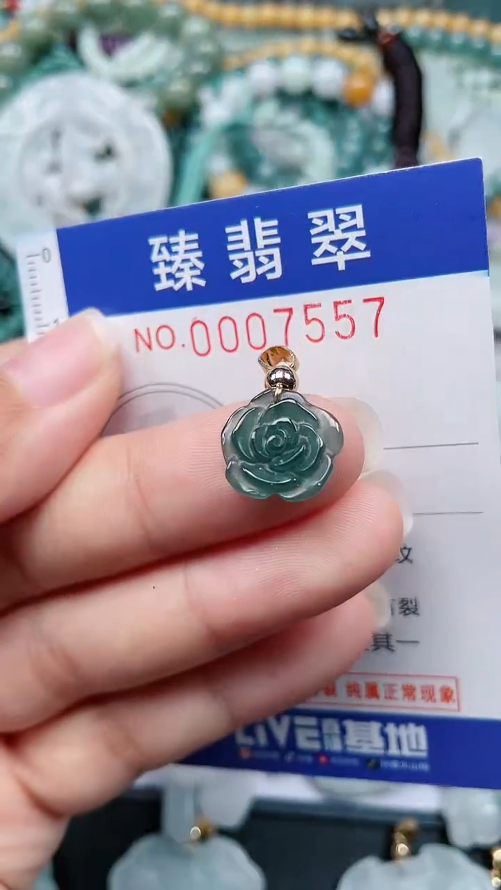 颈饰未镶嵌翡翠.0007557