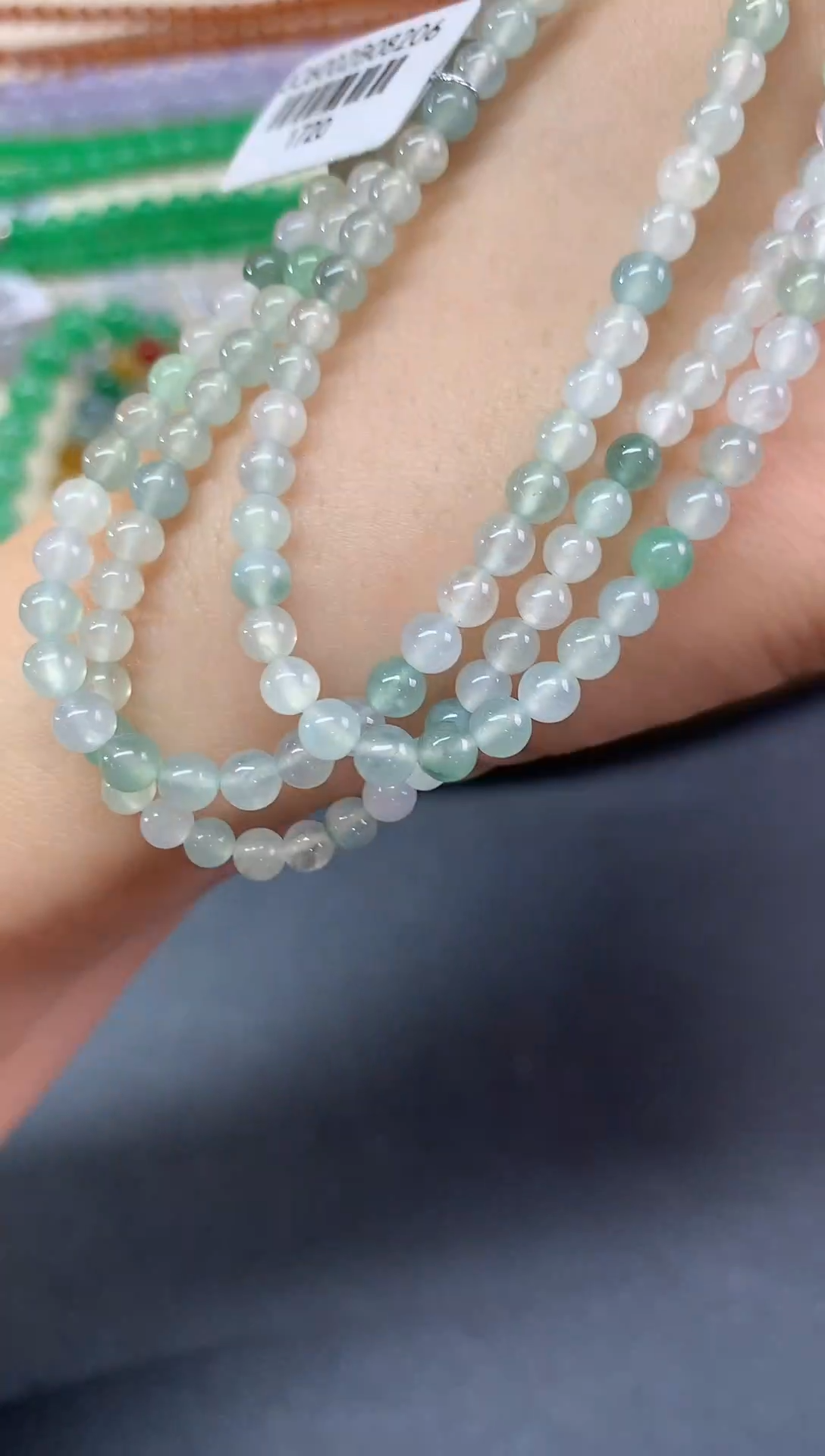 项链未镶嵌翡翠珠链|980