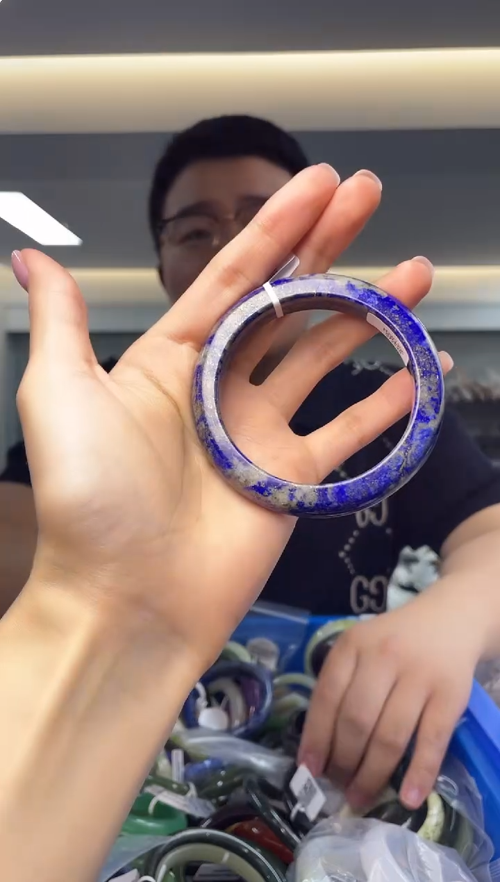 【闪购商品】青金石`未镶嵌多样性发一件*58*41