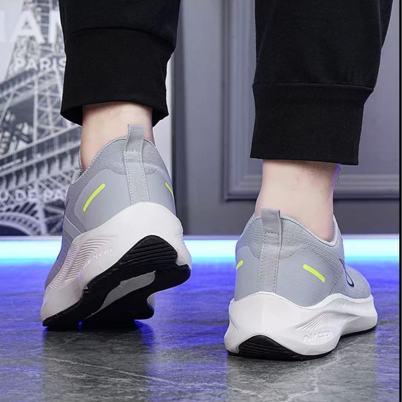 品牌断码耐磨男公路减震透气跑步鞋休闲潮流篮球鞋潮鞋百搭网面