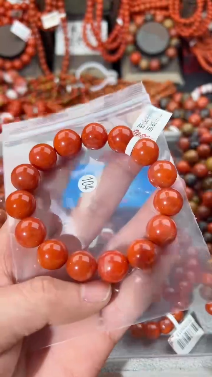 【闪购商品】南红玛瑙手串未镶嵌14